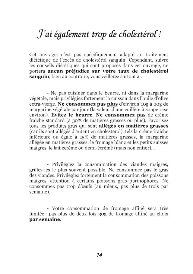 Quelle alimentation pour la goutte ?