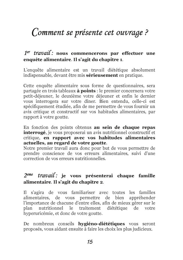 Quelle alimentation pour la goutte ?