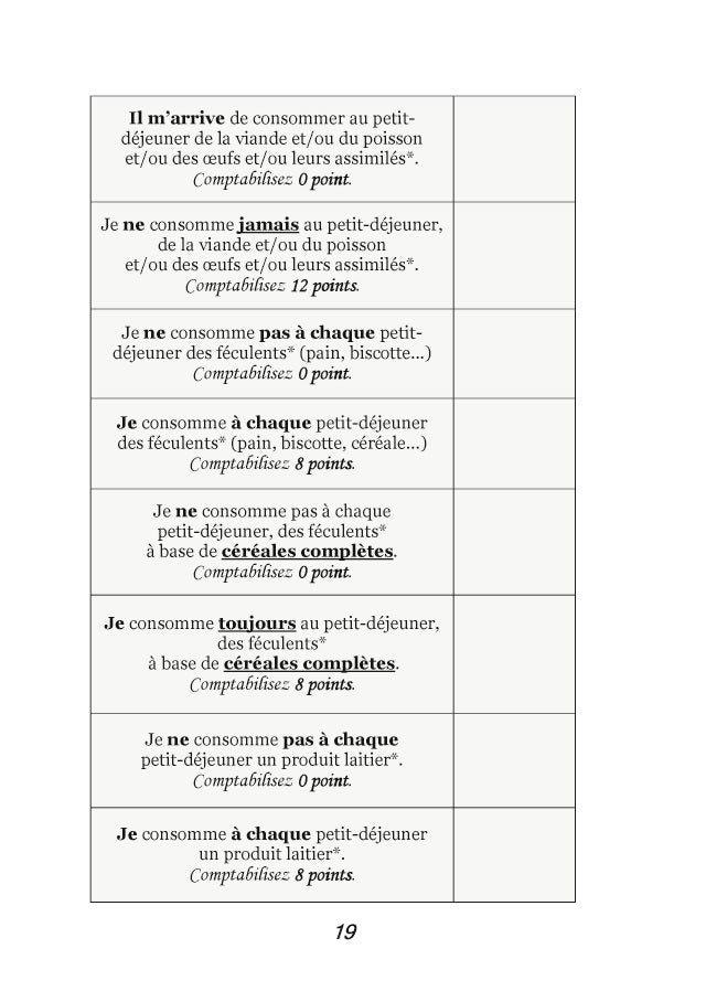 Quelle alimentation pour la goutte ?
