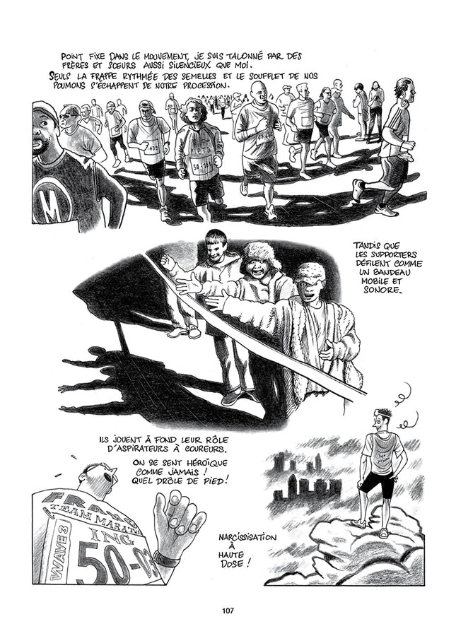 Le marathon de New York à la petite semelle