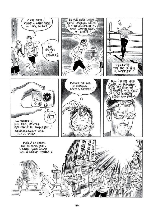 Le marathon de New York à la petite semelle