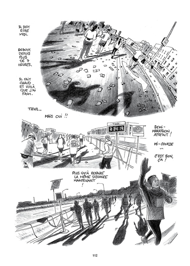 Le marathon de New York à la petite semelle