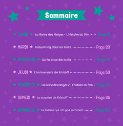 La reine des neiges - 7 histoires pour la semaine - spécial Trolls