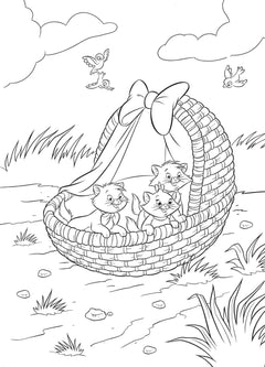 Atelier de coloriages - Les Bébés Animaux