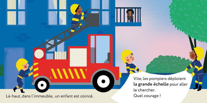 Mes p'tits pop-up : Les pompiers