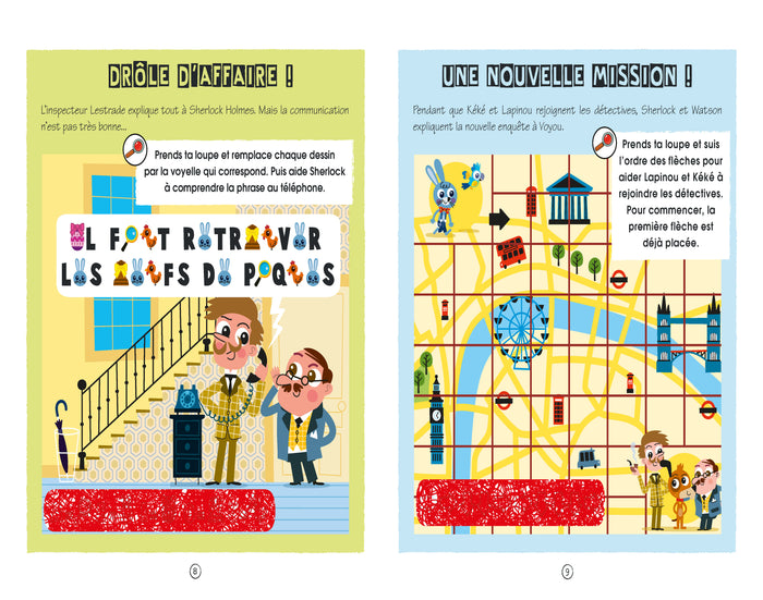 Ma toute première enquête - Panique chez les lapins !