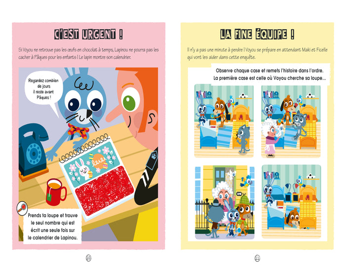 Ma toute première enquête - Panique chez les lapins !