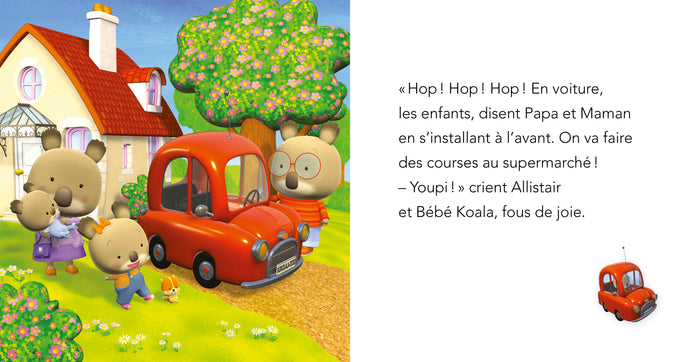 Bébé Koala fait les courses