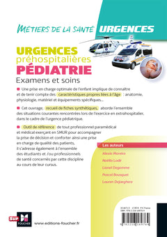 Urgences préhospitalières - Pédiatrie - Examens et soins