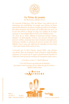 Le trône de jasmin (Les Royaumes ardents, Tome 1)