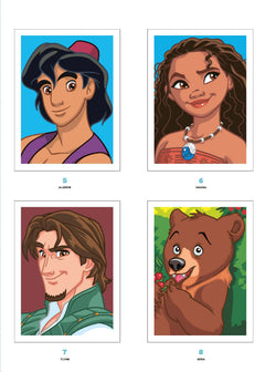 Coloriages mystères - Grands classiques Spécial Portraits