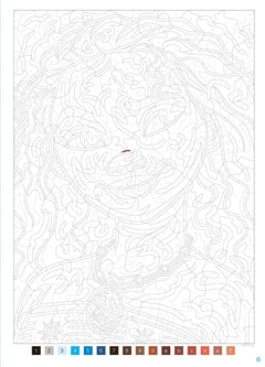 Coloriages mystères - Grands classiques Spécial Portraits