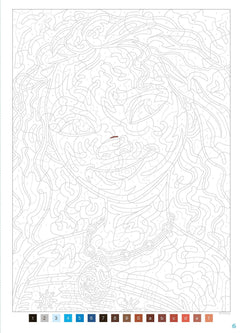 Coloriages mystères - Grands classiques Spécial Portraits