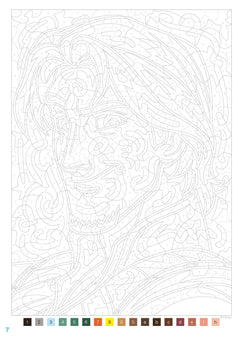 Coloriages mystères - Grands classiques Spécial Portraits