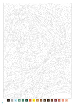 Coloriages mystères - Grands classiques Spécial Portraits