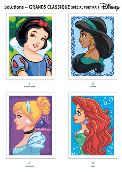Coloriages mystères - Grands classiques Spécial Portraits