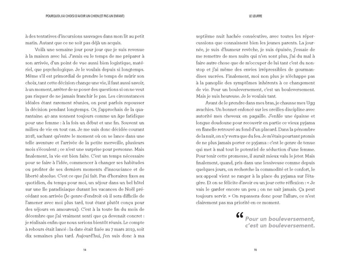 Pourquoi j'ai choisi d'avoir un chien