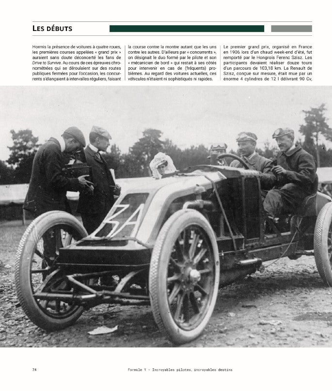 Formule 1, incroyables pilotes, incroyables destins