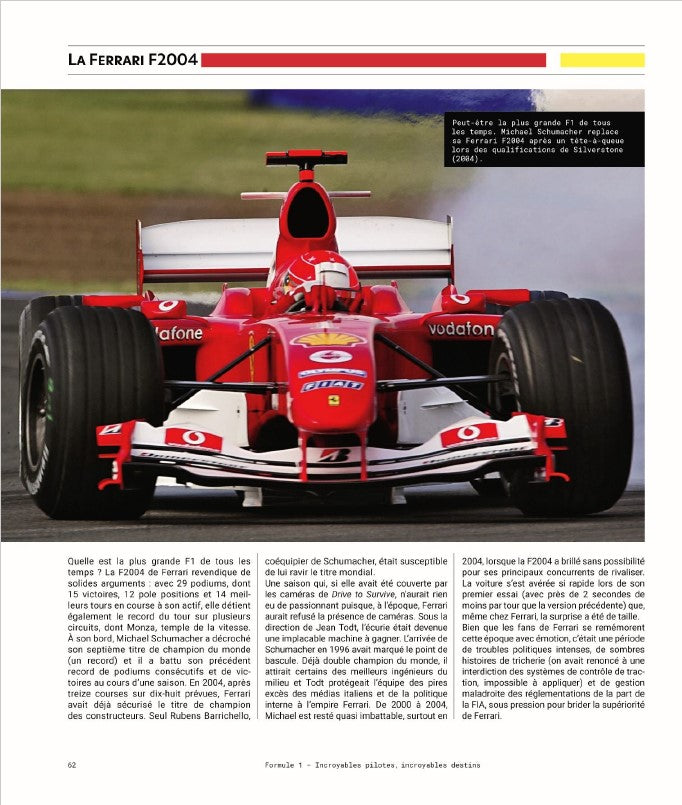 Formule 1, incroyables pilotes, incroyables destins