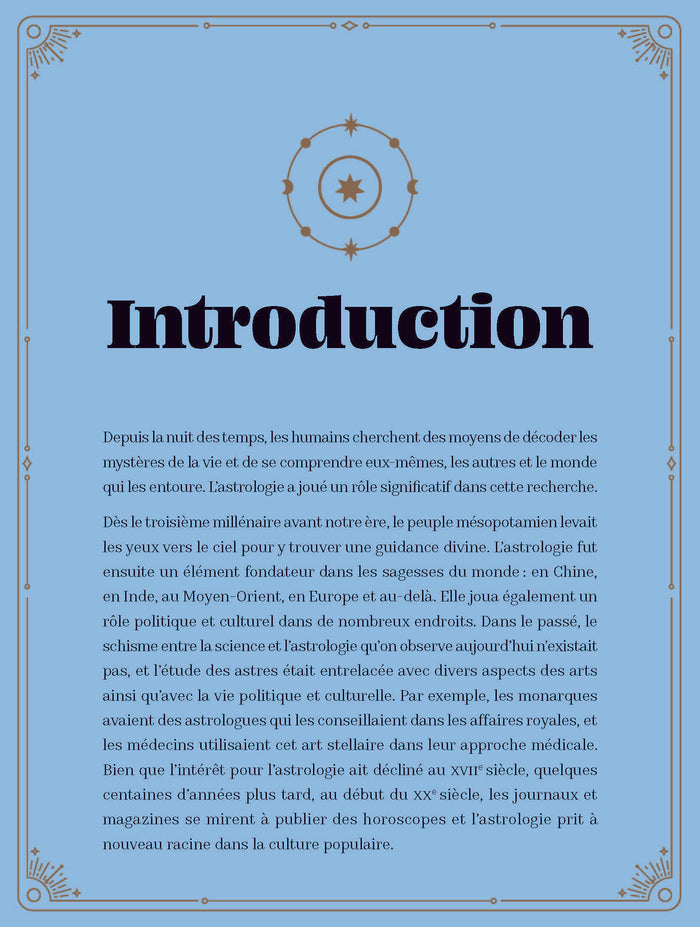 Mon atelier astrologie