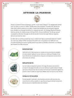 Mon atelier cristaux
