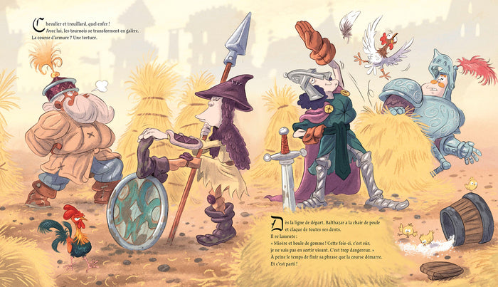 Balthazar, le chevalier hyper trouillard