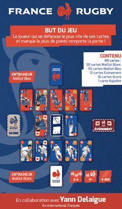 France Rugby Jeu de cartes