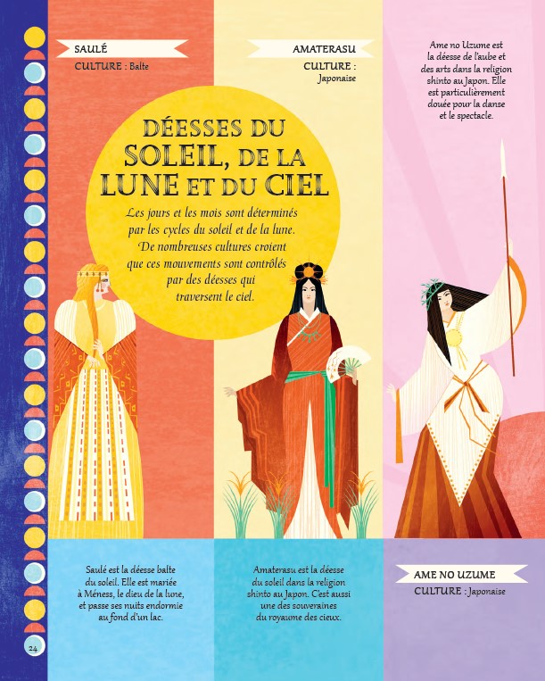 Fabuleuses déesses de la mythologie