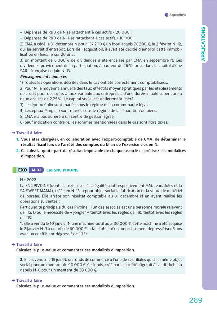 DCG 4 - Droit fiscal