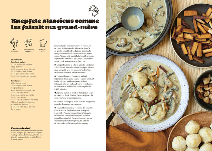 Petits plats vegan avec The Chef Tomy