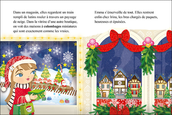 Emma au marché de Noël