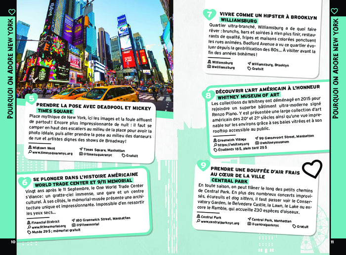 On se casse ! Les meilleurs spots à New York