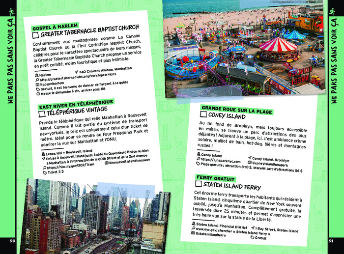 On se casse ! Les meilleurs spots à New York