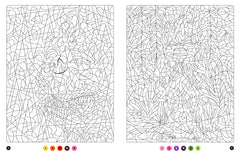 Elementaire - Coloriages Magiques - Mystères