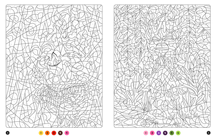 Elementaire - Coloriages Magiques - Mystères