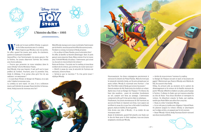 Disney - Pixar - 100 histoires pour rêver