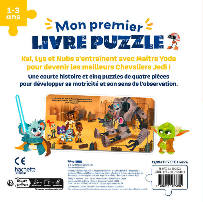 Mon Premier livre puzzle -Travail d'équipe