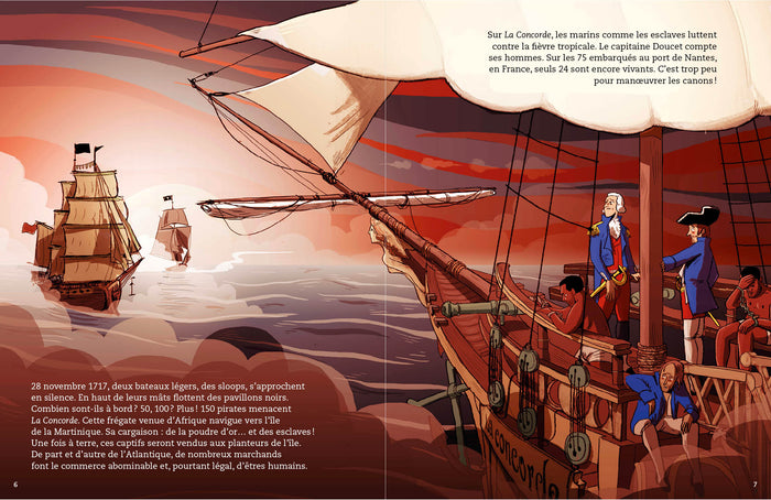 Capitaines pirates des caraïbes