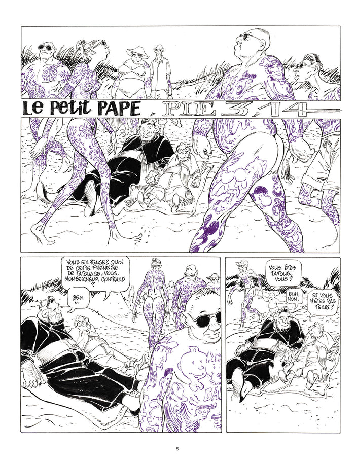 Le Tatouage mais avec humour