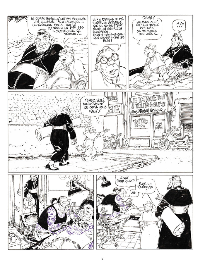 Le Tatouage mais avec humour