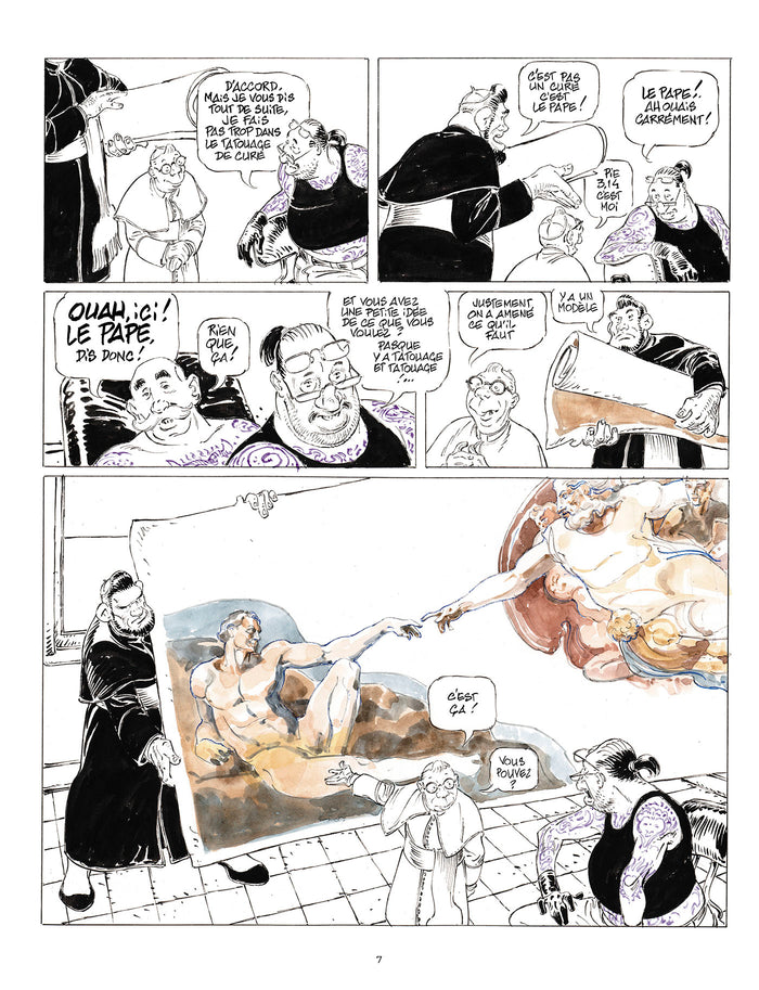 Le Tatouage mais avec humour