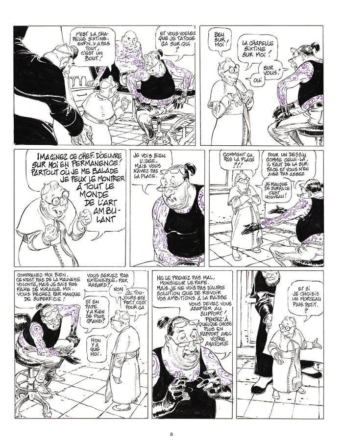 Le Tatouage mais avec humour