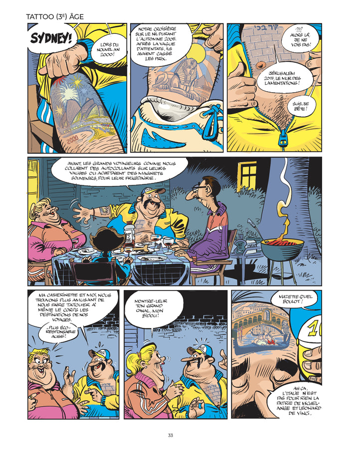 Le Tatouage mais avec humour