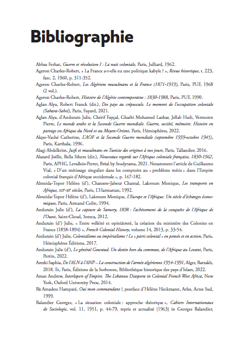 L'empire colonial français en Afrique - Capes Histoire-Géographie