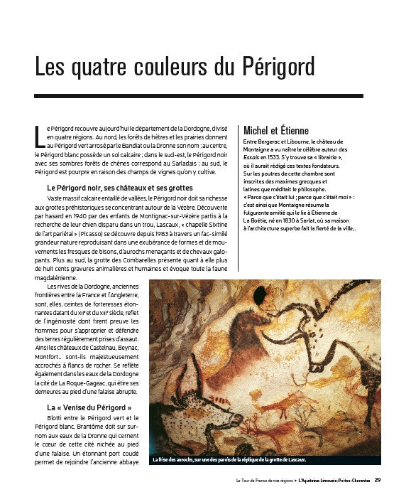 Le Tour de France de nos régions