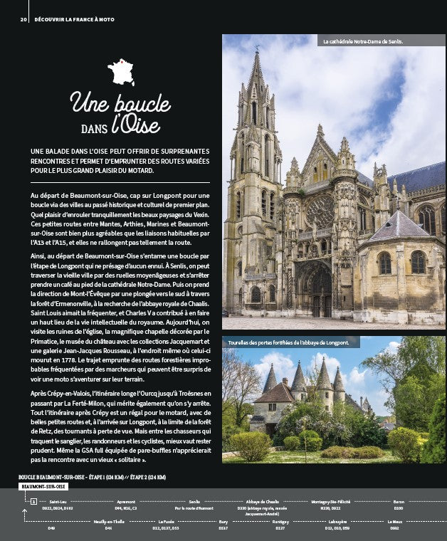 Découvrir la France à moto