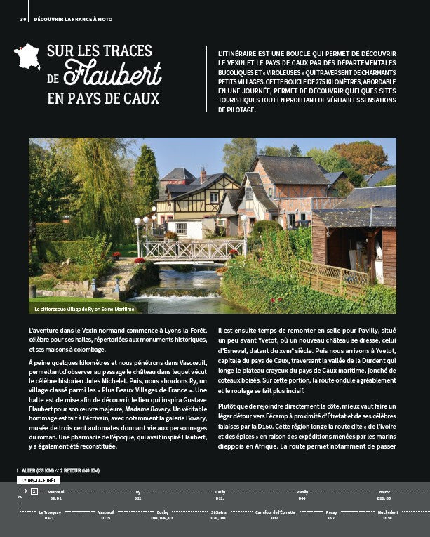 Découvrir la France à moto