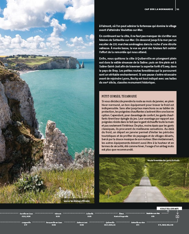 Découvrir la France à moto