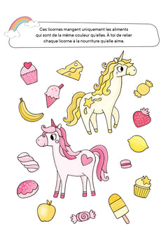 J'aime les licornes - Bloc de jeux