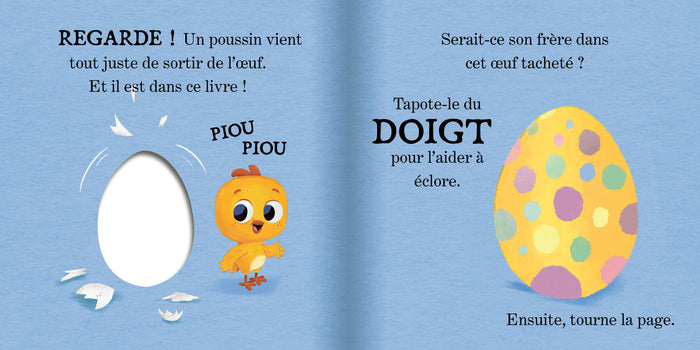 Il y a un poussin dans ce livre